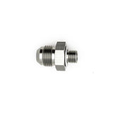 Deatschwerks 8AN Male Flare to M12 X 1.5 Male Metric Adapter (incl Crush Washer) (6-02-0617)