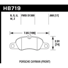 Load image into Gallery viewer, Hawk Performance HPS 5.0 Brake Pads (HB719B.668)