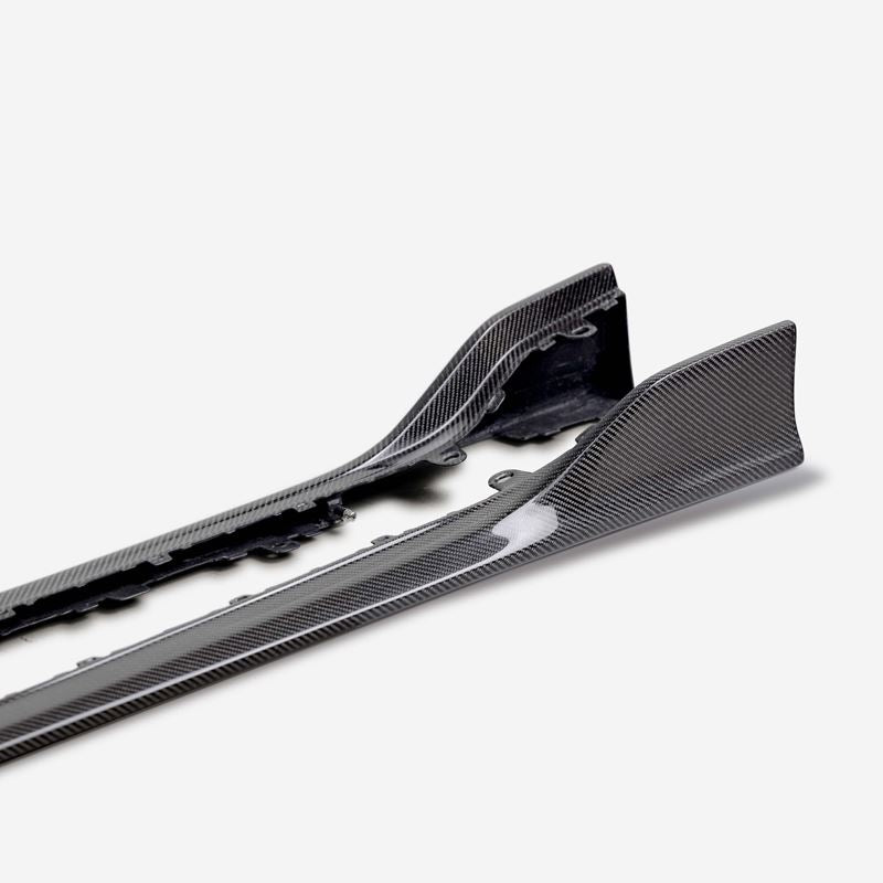 Seibon MB-Style Carbon Fiber Side Skirts for 2023+ Honda Civic Type R (SS23HDCVR-MB)