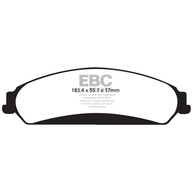 EBC Redstuff Ceramic Low Dust Brake Pads (DP32139C)