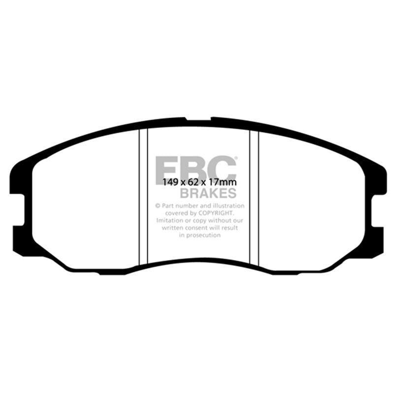 EBC Yellowstuff Street And Track Brake Pads (DP41975R)