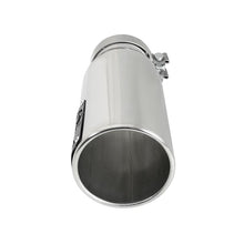 Load image into Gallery viewer, aFe SATURN 4S 304 Stainless Steel Intercooled Clamp-on Exhaust Tip Polished (49T40501-P122)