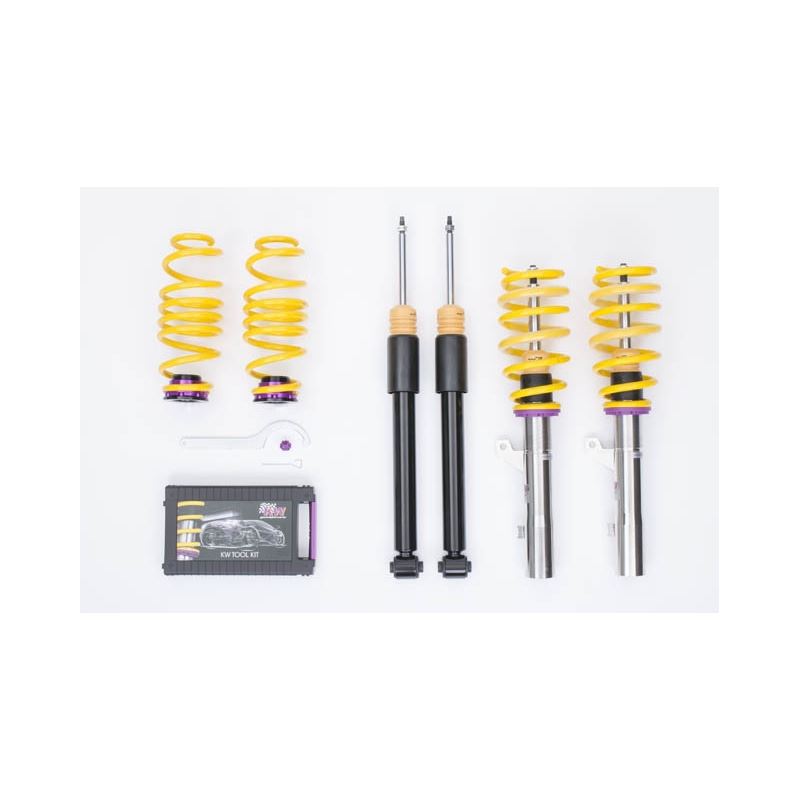 KW Suspension Coilover Kit V2 for Audi A3 / S3 Quattro 8V w/o Magnetic Ride (1521000M)