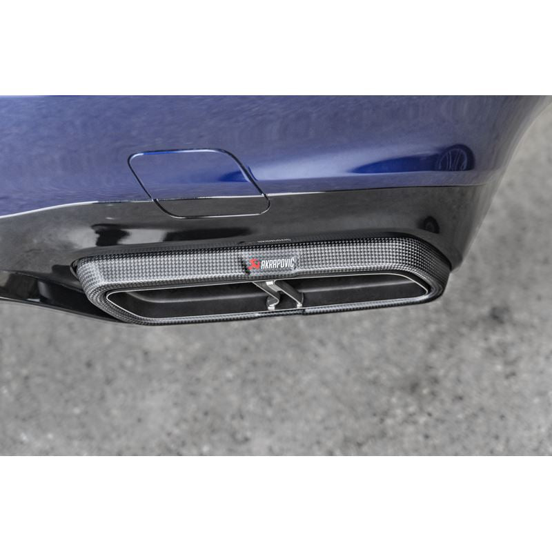 Akrapovic 2018 Mercedes Benz E63 (W213) Evolution Tail Pipe Set (Matte Carbon) (TP-CT/46/M)