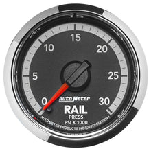 Load image into Gallery viewer, AutoMeter Factory Match Dodge 6.7L 4th Gen Fuel Rail Pressure Gauge 2-1/16in FSE (8594)