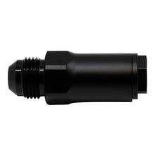 Load image into Gallery viewer, DeatschWerks 8AN Male Flare to 1/2in Ford Male EFI Quick Connect Adapter - Anodized Matte Black(6-02-0107-B)