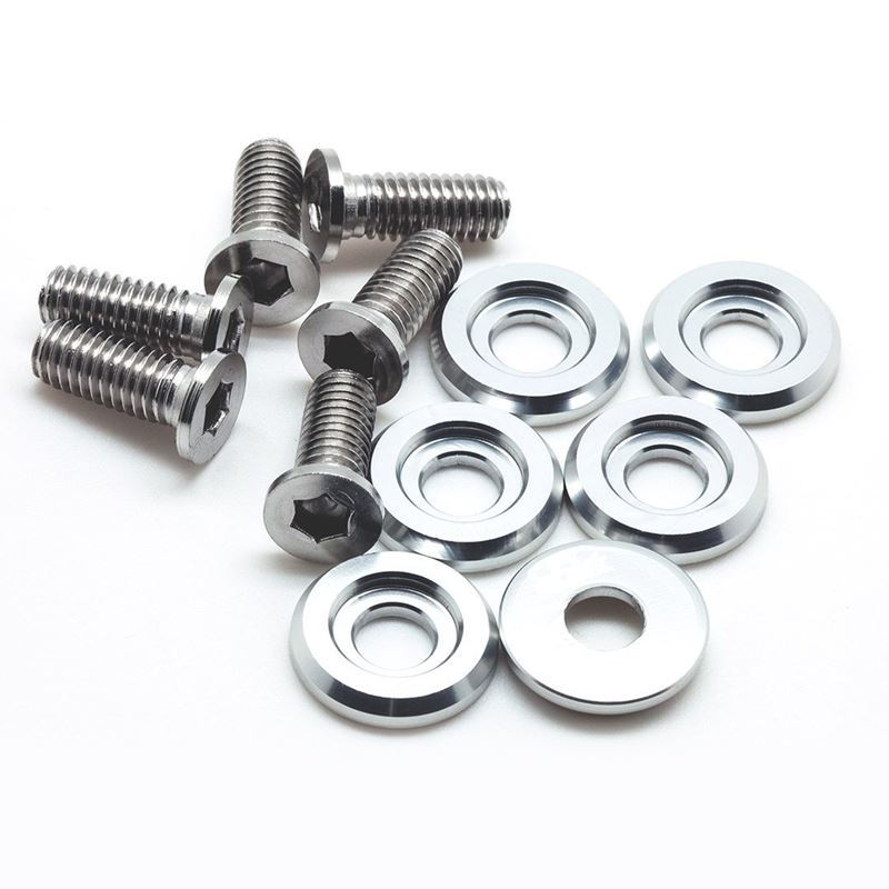 Blox Racing Small Diameter Fender Washers - Polished (BXAC-00310-S-PO)