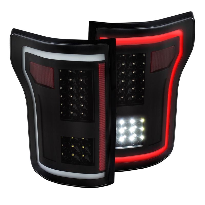 ANZO USA 2015-2017 Ford F-150 LED Taillights Black (311285)