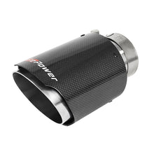 Load image into Gallery viewer, aFe MACH Force-Xp 304 Stainless Steel Clamp-on Exhaust Tip Carbon Fiber (49T25404-C07)