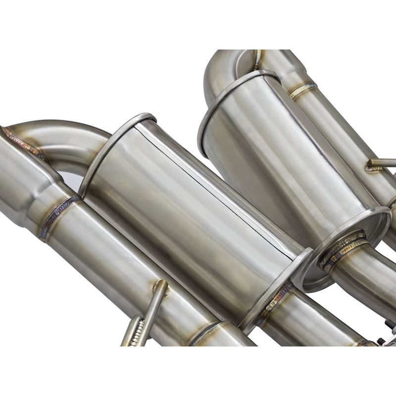 aFe MACH Force-Xp Axle-Back Exhaust System w/ Polished Tips (49-34082-P)