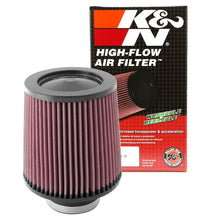 Load image into Gallery viewer, K&amp;N Universal Carbon Fiber Top Air Filter (RF-1047)