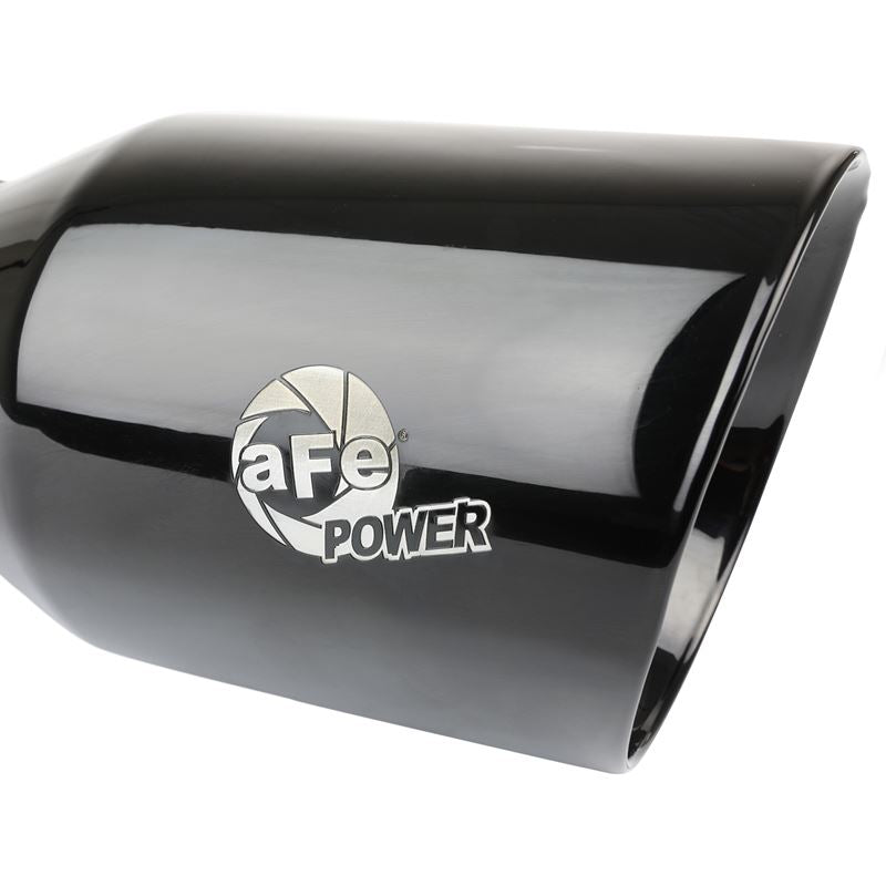 aFe MACH Force-Xp 304 Stainless Steel Clamp-on Exhaust Tip Black (49T30454-B093)