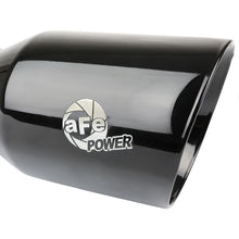 Load image into Gallery viewer, aFe MACH Force-Xp 304 Stainless Steel Clamp-on Exhaust Tip Black (49T30454-B093)