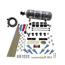 Load image into Gallery viewer, Nitrous Express Pro-Shk/Gas 4 Solenoids Nitrous Kit (250-650HP) w/Composite Bottle (92006-12)