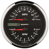 AutoMeter Pro-Cycle Gauge Tach/Speedo 4 1/2in 8K Rpm/120 Mph Black (19466)