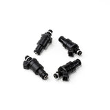 Deatschwerks Set of 4 550cc Low Impedance Injectors (DSM) 4G63T 95-99 and EVO 8/9 4G63T 03-06 (42M-02-0550-4)