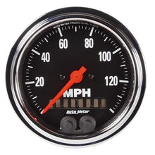 Load image into Gallery viewer, AutoMeter Traditional Chrome 3-3/8in 140 MPH In-Dash Full Sweep GPS Speedometer (2480)