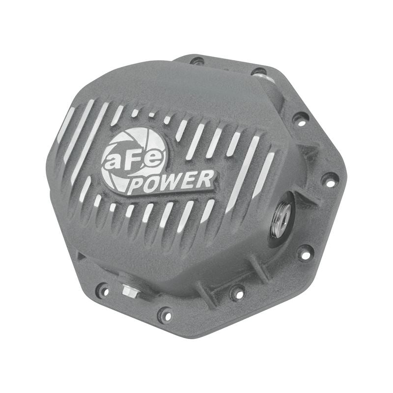 aFe Street Series Rear Differential Cover Raw w/ Machined Fins (46-70270)