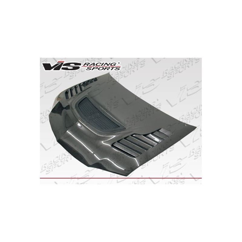 VIS Racing Tracer Style Black Carbon Fiber Hood (03MTEV84DTRA-010C)