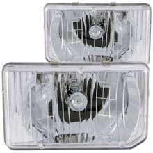 Load image into Gallery viewer, ANZO USA 1988-1989 Nissan Hardbody Crystal Headlights Chrome (111050)