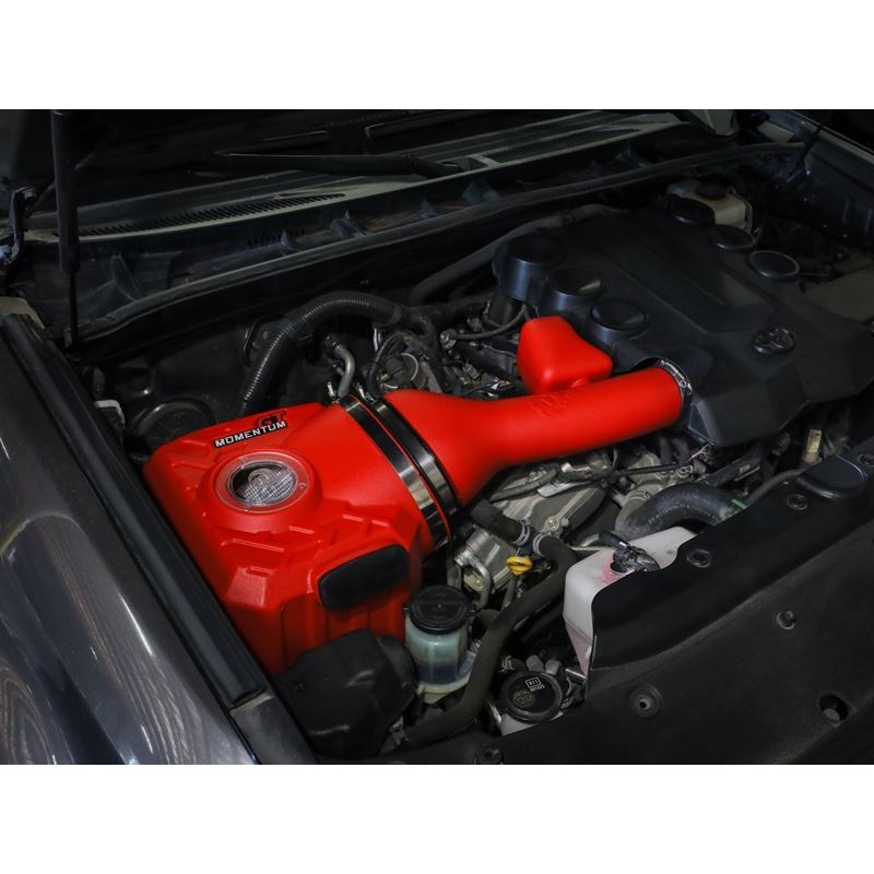 aFe Momentum GT Red Edition Cold Air Intake System w/ Pro DRY S Filter Toyota FJ Cruiser 07-23 V6-4.0L (50-70095DR)