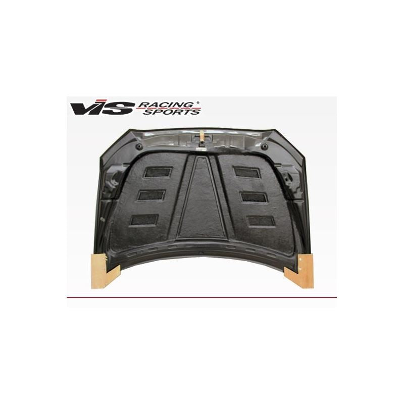 VIS Racing Terminator Style Black Carbon Fiber Hood (08MTEV104DTM-010C)