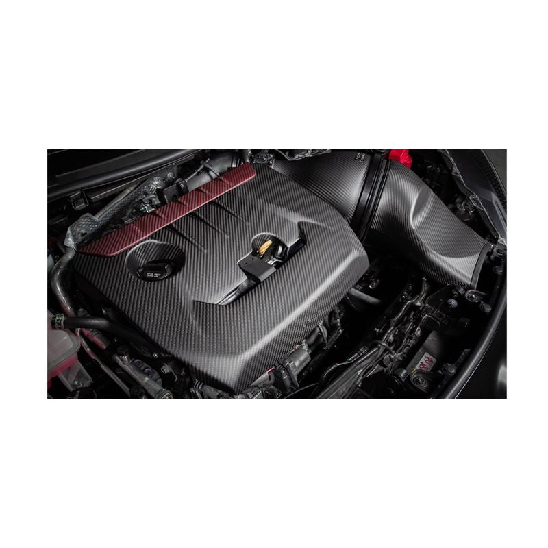 Eventuri Toyota GR Yaris Black Carbon Engine Cover - Matte (EVE-GR4-CFM-ENG)