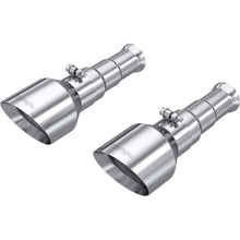 Load image into Gallery viewer, MBRP Exhaust 5in. OD Dual Wall Angle Cut Exhaust Tips, Sold in Pairs (T5200)