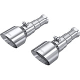 MBRP Exhaust 5in. OD Dual Wall Angle Cut Exhaust Tips, Sold in Pairs (T5200)