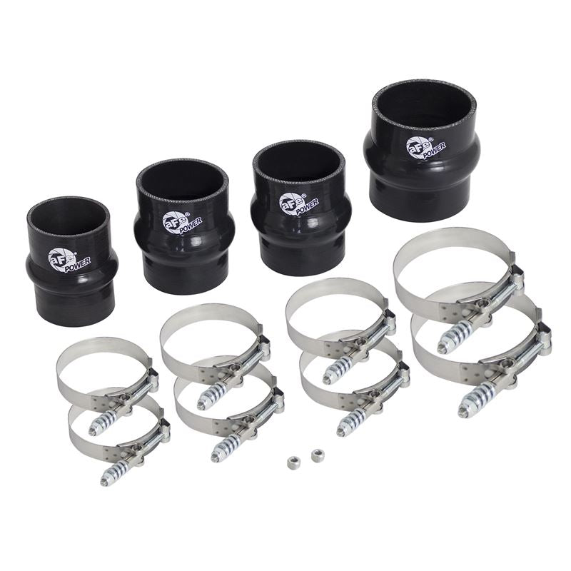 aFe BladeRunner Intercooler Couplings and Clamps Kit; Tubes Only (46-20030A)