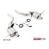 GTHAUS American GTC EC - Roar Super Racing series Exhaust; Utilizing OE tips; Stainless Steel (JE0141600)