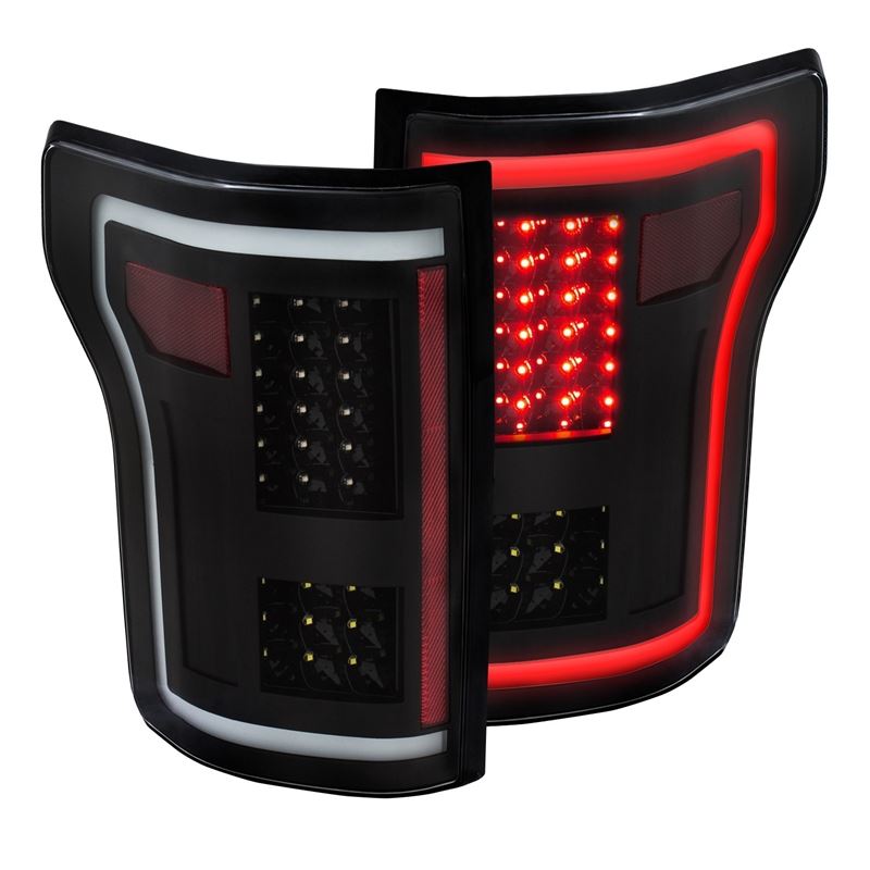 ANZO USA 2015-2017 Ford F-150 LED Taillights Black (311285)