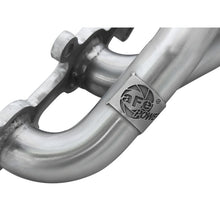 Load image into Gallery viewer, aFe Twisted Steel 409 Stainless Steel Shorty Header (48-43001)