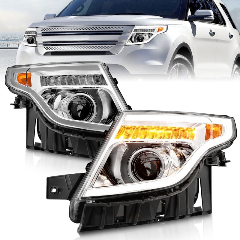 ANZO USA Projector Headlight for Ford Explorer 11-15 (111576)