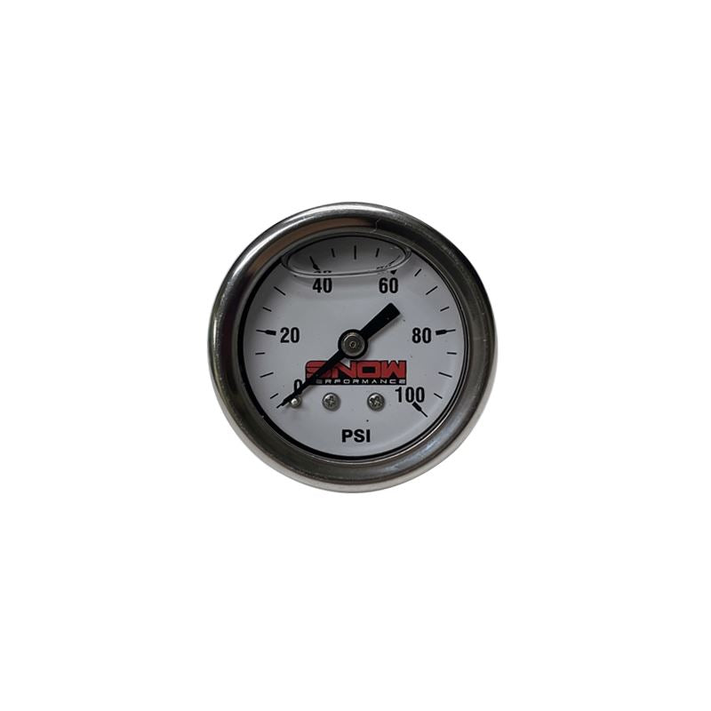 Snow Performance 0-100PSI Fuel Pressure Gauge (1/8in NPT) (SNF-20010)