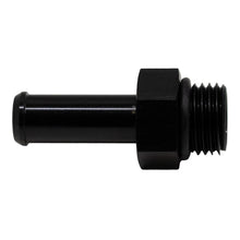 Load image into Gallery viewer, DeatschWerks 6AN ORB Male to 3/8in Male Barb Fitting (Incl O-Ring) - Anodized Matte Black(6-02-0504-B)