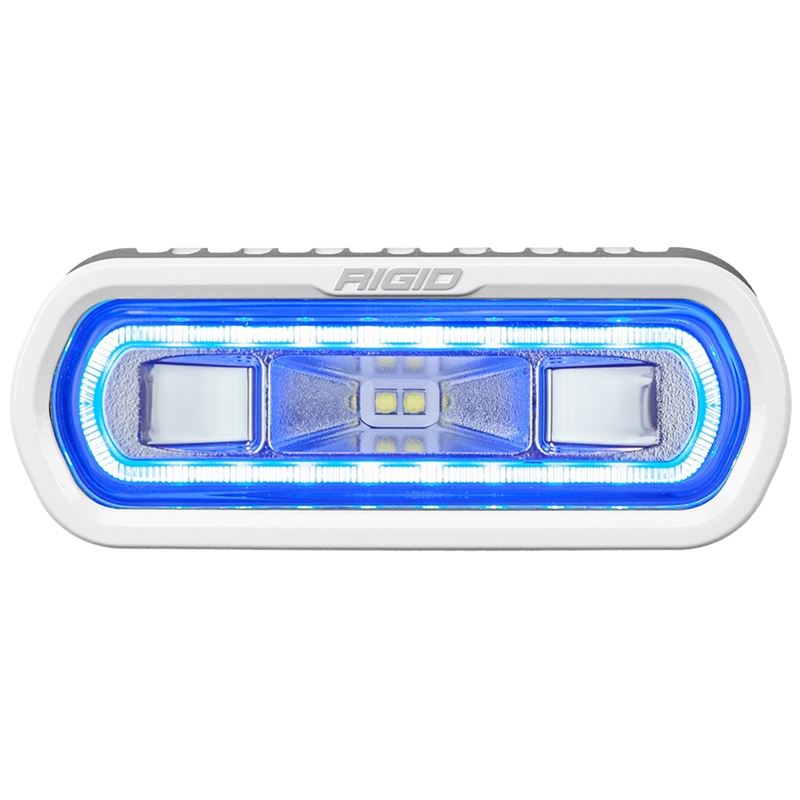 Rigid Industries SR-L Series Marine LED Flood/Spreader w/ Blue Halo - Universal (51101)