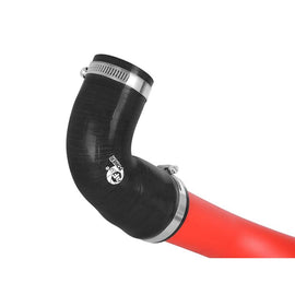 aFe BladeRunner 2-1/2 IN Aluminum Hot Charge Pipe Red (46-20188-R)