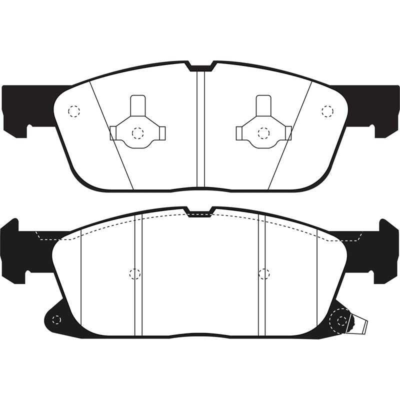 EBC Greenstuff 2000 Series Sport Brake Pads (DP23072)