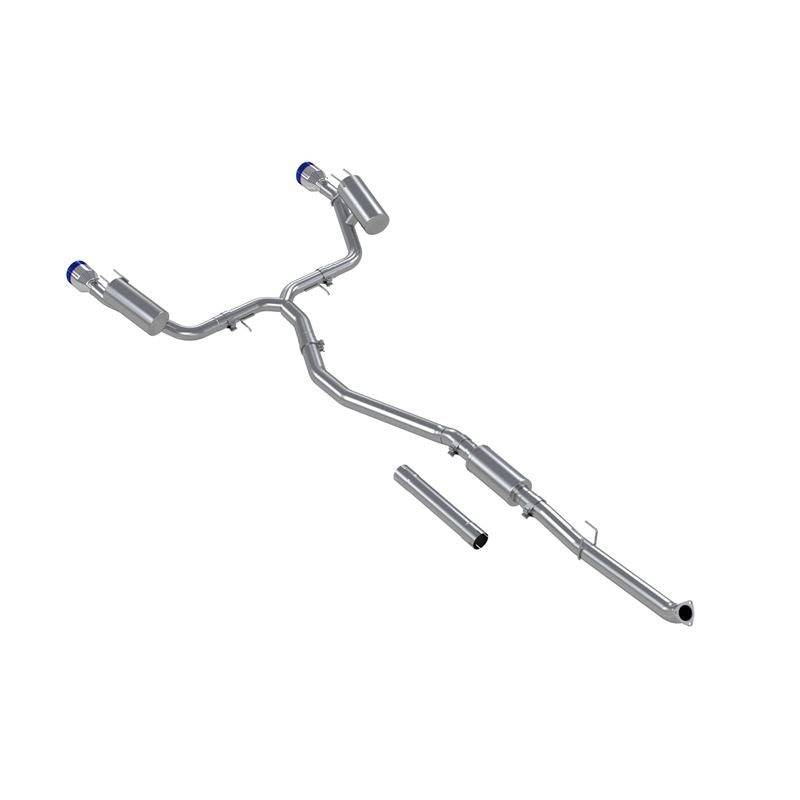 MBRP Exhaust 3in. Cat Back 2.5in Dual Split Rear T304 BE (S49033BE)