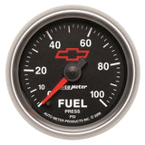 AutoMeter Sport-Comp II GM 52mm 0-100 PSI Full Sweep Electronic Fuel Pressure Gauge (3663-00406)