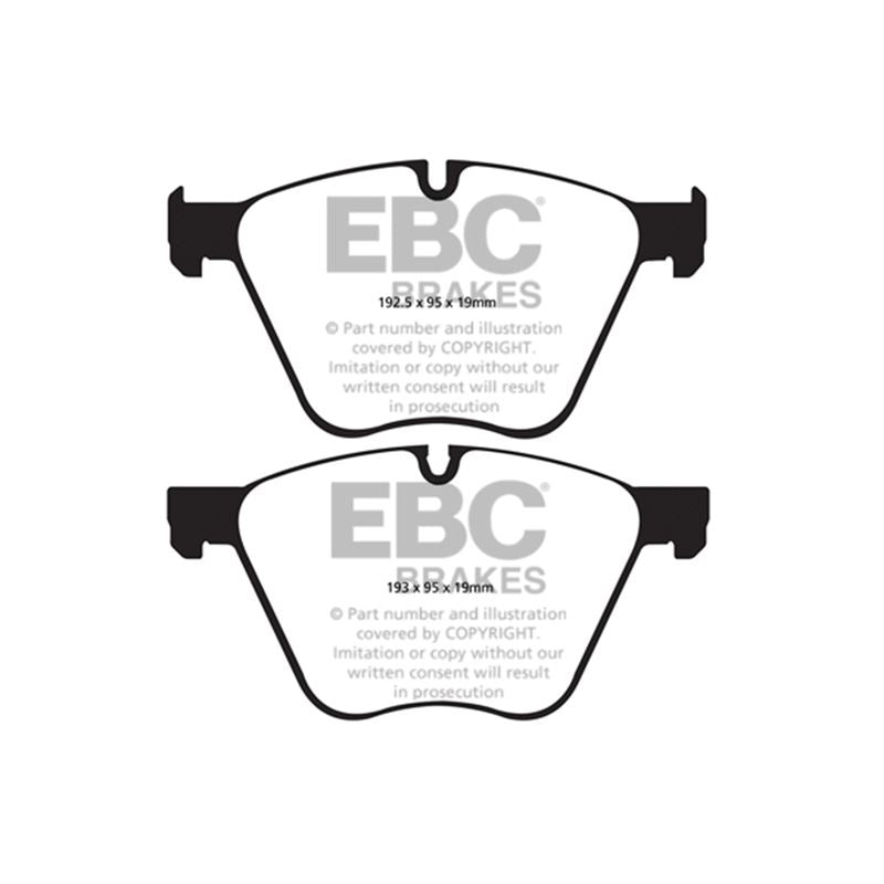 EBC Yellowstuff Street And Track Brake Pads (DP42007R)