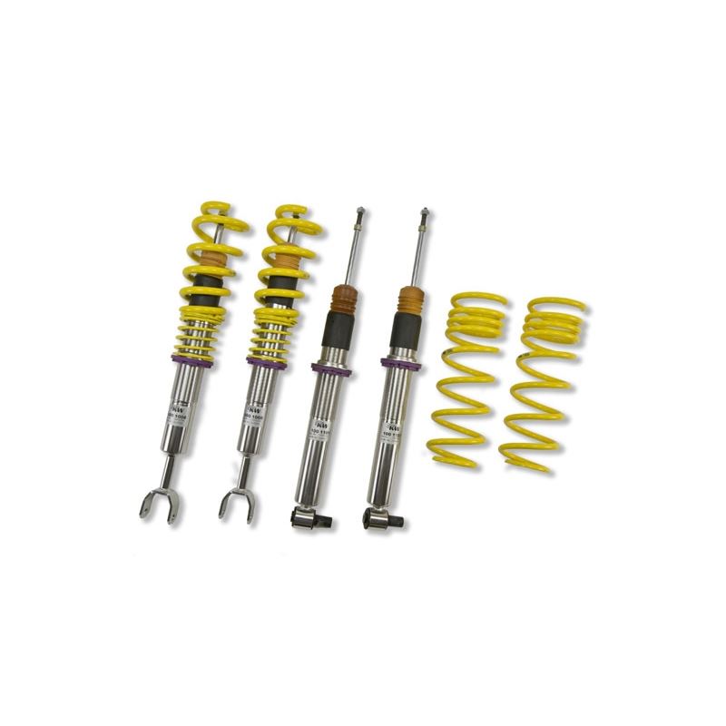 KW Suspension Coilover Kit V1 for Audi A4 (8D/B5) Sedan/Avant FWD VIN# from 8D X200000 and up (10210038)