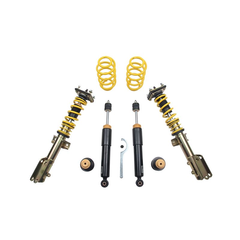 ST Suspension XTA Height, Rebound Adjustable Coilover Kit w/ Top Mounts for 05-14 Ford Mustang 5th gen.