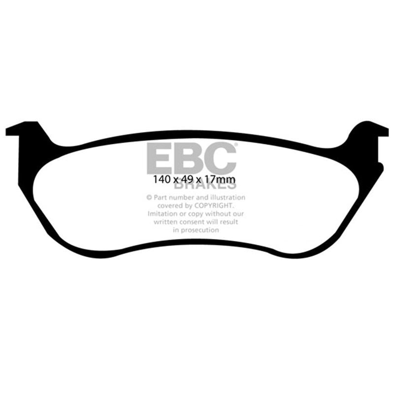 EBC Greenstuff 2000 Series Sport Brake Pads (DP21626P)