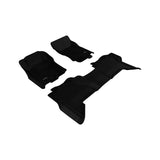 3D Maxpider KAGU Floor Mat, BLACK, 1ST ROW/2ND ROW (L1NS06501509)