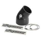 aFe Cold Air Intake System Silicone Coupler, 3 IN ID to 2-1/4 IN IDx35 Deg. Elbow Reducing(59-00117)