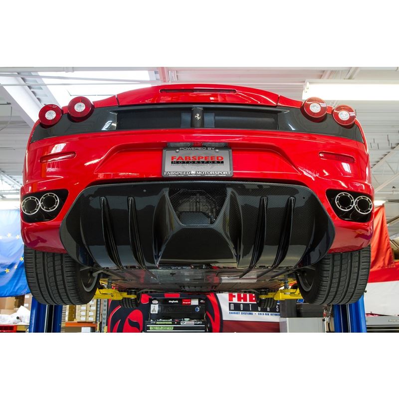 Fabspeed Ferrari F430 Carbon Fiber Rear Diffuser (FS.FER.430.CFRD)