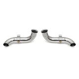 Fabspeed 996 GT3 Competition Muffler Outlets w/ Adjustable Turndowns (FS.POR.996GT3.CMO)