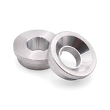 Blox Racing 2-pc Solid Shifter Bushing Kit, Front - For B-Series Transmission - Raw (BXAC-00322-RAW)